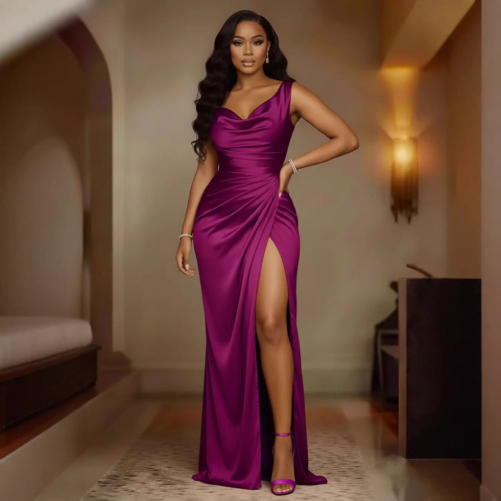 Royale Satin Dress