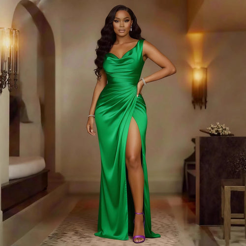 Royale Satin Dress